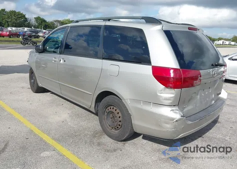2004 Toyota Sienna Le из США, поврежденный, VIN 5TDZA23C64S183820